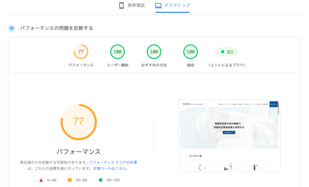 pagespeedinsight